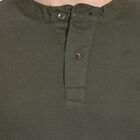 Men's Collared Half Sleeves T-Shirt, Olive, small