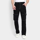 Men's 100% Cotton Skinny Jeans , Black, small image number null