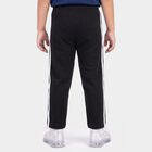Boys Black Straight Fit Graphic Printed Pyjama, काला, small