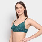Ladies' Bra, गहरा हरा, small image number null