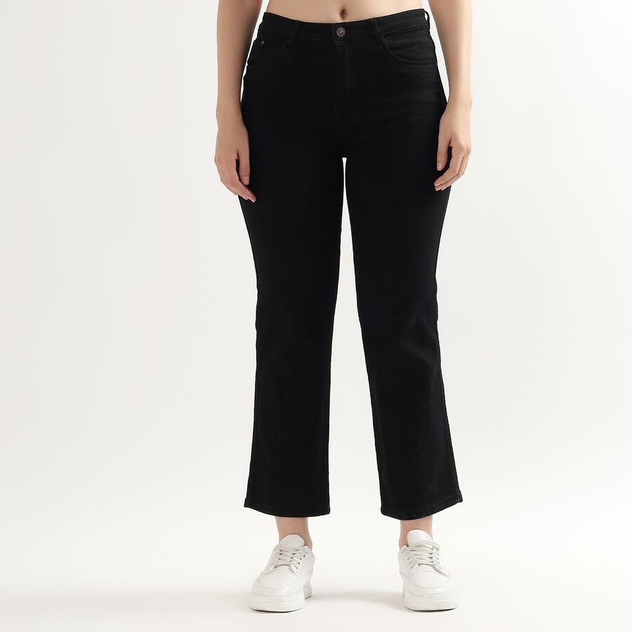 Ladies' Jeans, काला, large image number null
