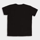 Boys' Half Sleeves T-Shirt, Black, small image number null