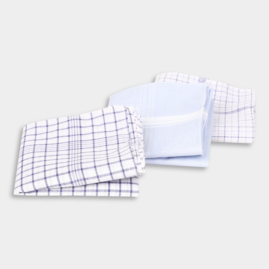 Men's Hanky , गहरा नीला, large