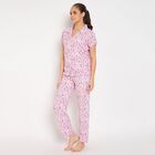 Ladies' Night Suit, हल्का गुलाबी, small image number null