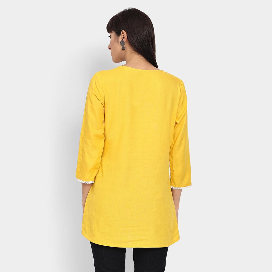 Ladies' Kurti , मस्टर्ड, large image number null