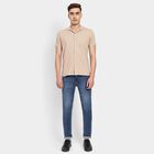 Men's 100% Cotton Casual Shirt, Beige, small image number null