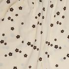 Girls' Off White Regular Fit Athletic Shorts, ऑफ व्हाइट, small