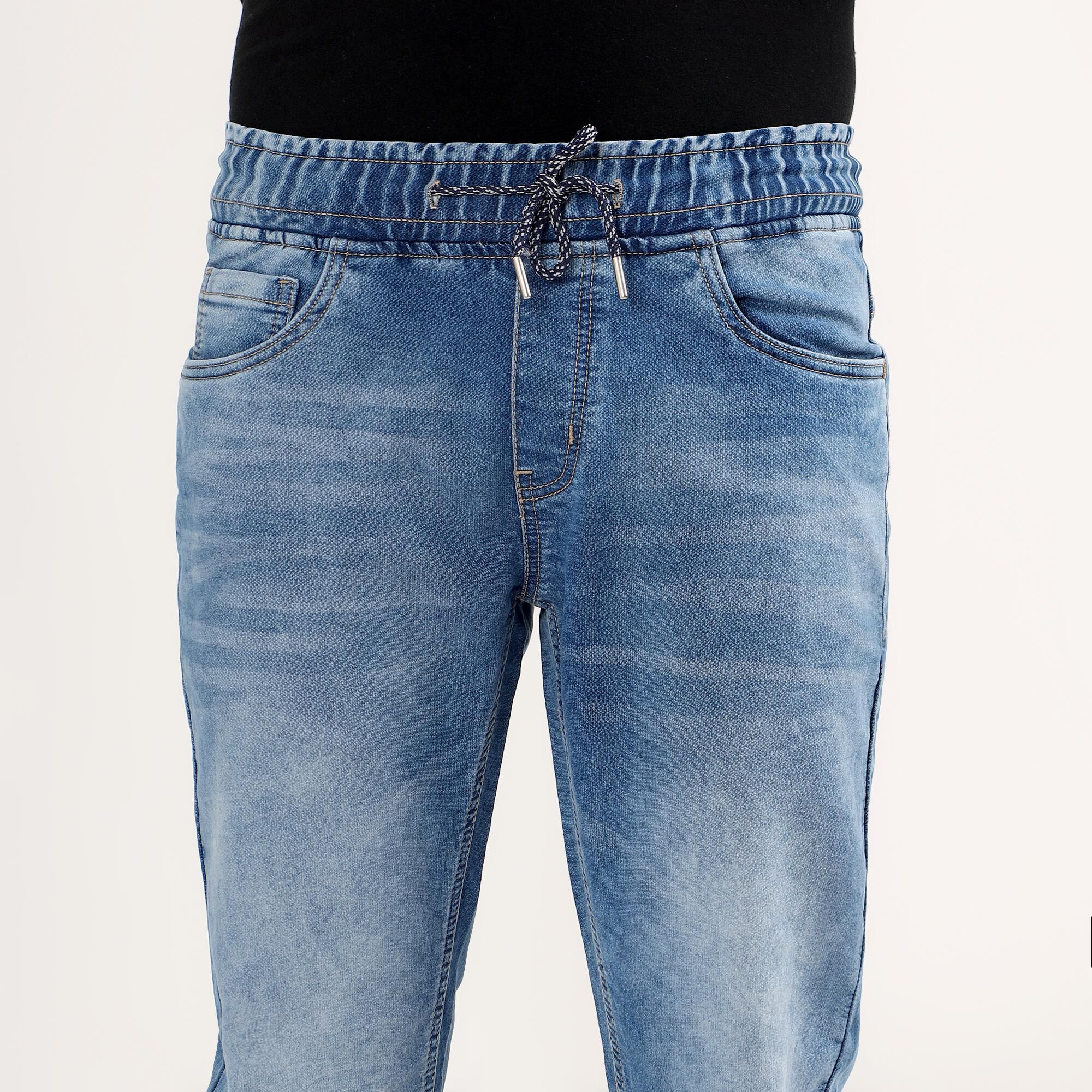 Wavelength Men's Jogger Slim Fit Jeans | Vishal Mega Mart India