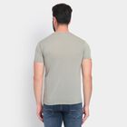 Men's Round Neck Half Sleeves T-Shirt , Light Green, small image number null