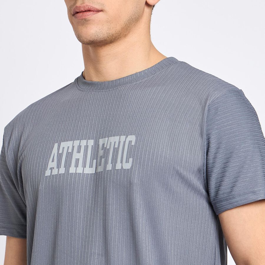 Men's Drifit T-Shirt, गहरा ग्रे, large image number null