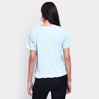 Ladies'  Crop  Top, नीला, small image number null