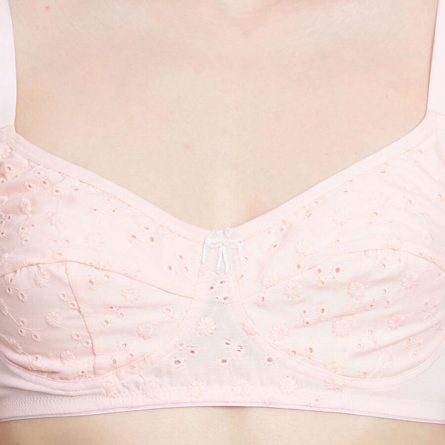 Ladies' Bra , पीच, large image number null