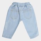 Infants Elasticated Jeans, Light Blue, small image number null