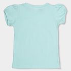 Girls' 100% Cotton T-Shirt , Aqua, small image number null