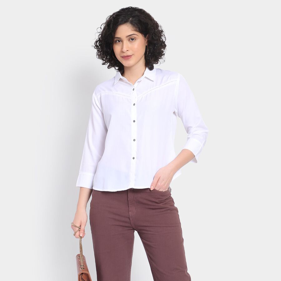 Ladies' Shirt, Off White, large image number null