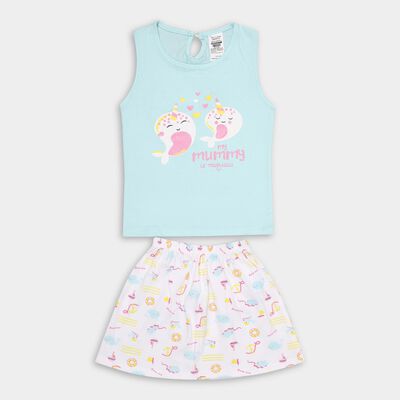 Infants' 100% Cotton Top Skirt 