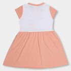 Girls' Frock, पीच, small image number null