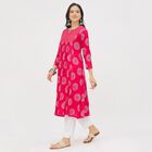 Ladies' Kurta, Fuchsia, small image number null