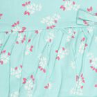 Infant Girls' 100% Cotton Frock, Light Green, small image number null