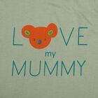 Infants' Mint Green Cotton Scoop Neck Minimalist Vest, हल्का हरा, small