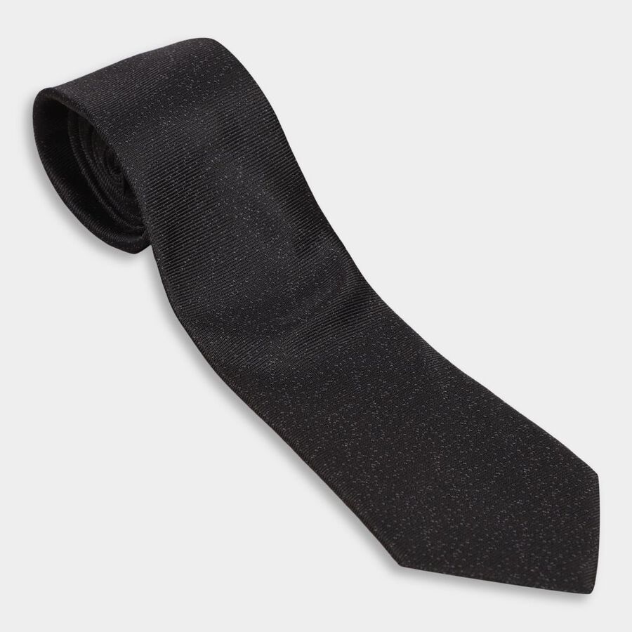 Men's Tie, काला, large image number null