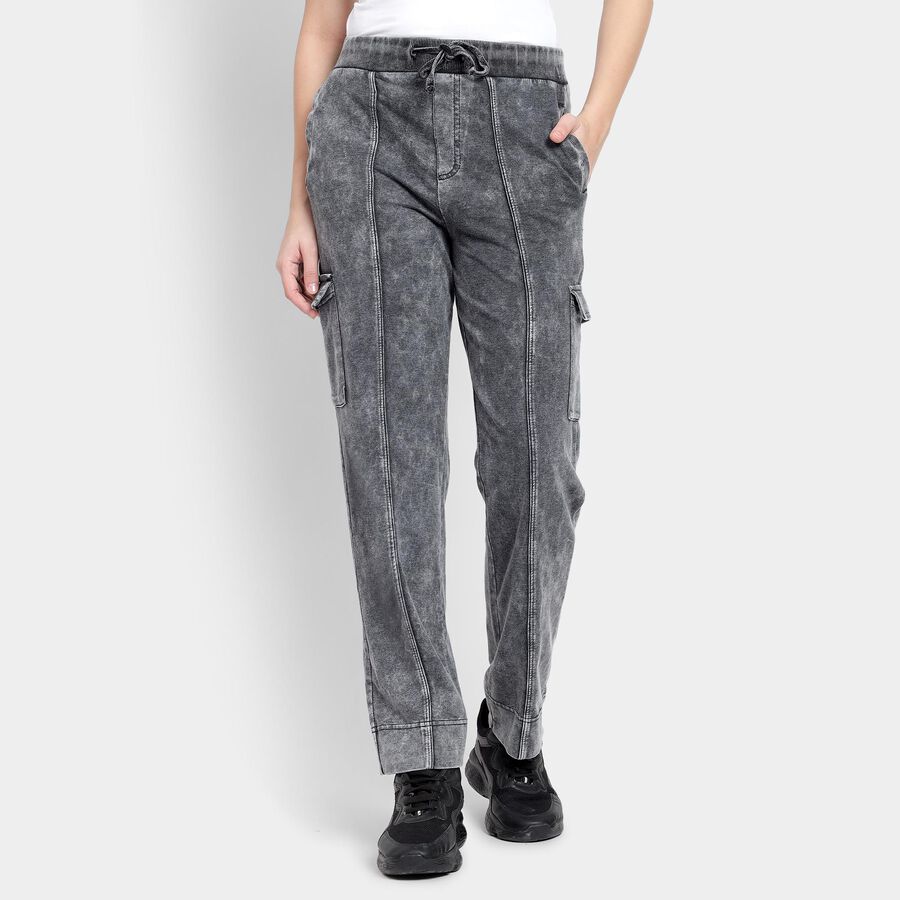 Ladies' Track Pants, गहरा ग्रे, large image number null