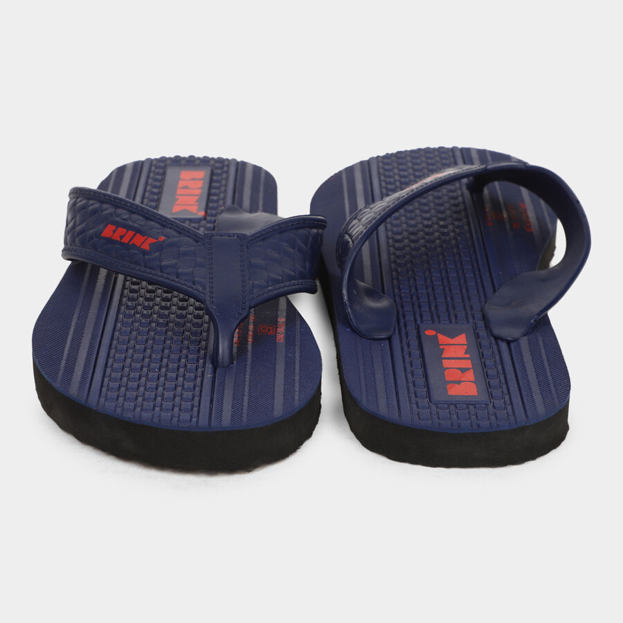 Men's Slippers, Navy Blue, large image number null