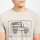 Round Neck T- Shirt, Light Grey, small image number null