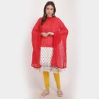 Cotton Solid Dupatta, Red, small image number null