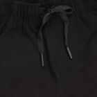 Boys' 100% Cotton Basic Five Pockets Trouser , Black, small image number null