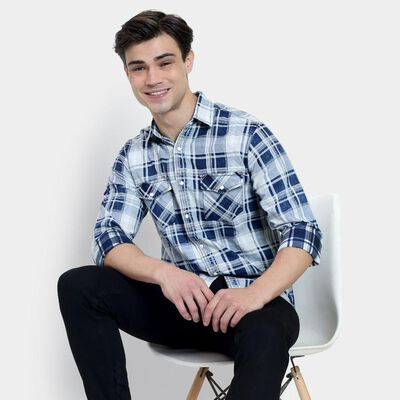 Men's 100% Cotton Casual Shirt 