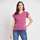 Round Neck T-Shirt, Purple, small image number null