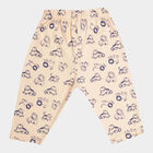 Infants Printed Elasticated Pyjama, Melange Light Grey, small image number null