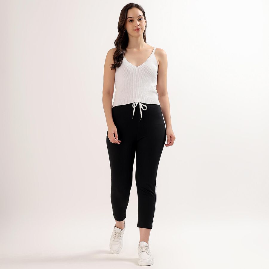 Ladies' Track Pants, काला, large image number null