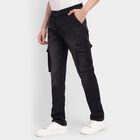 Men's Slim Fit Jeans , Black, small image number null