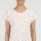 Women's White Minimalist Nighty, Off White, small