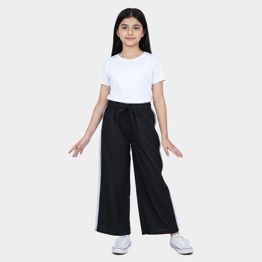 Girls' Jeans, Black, large