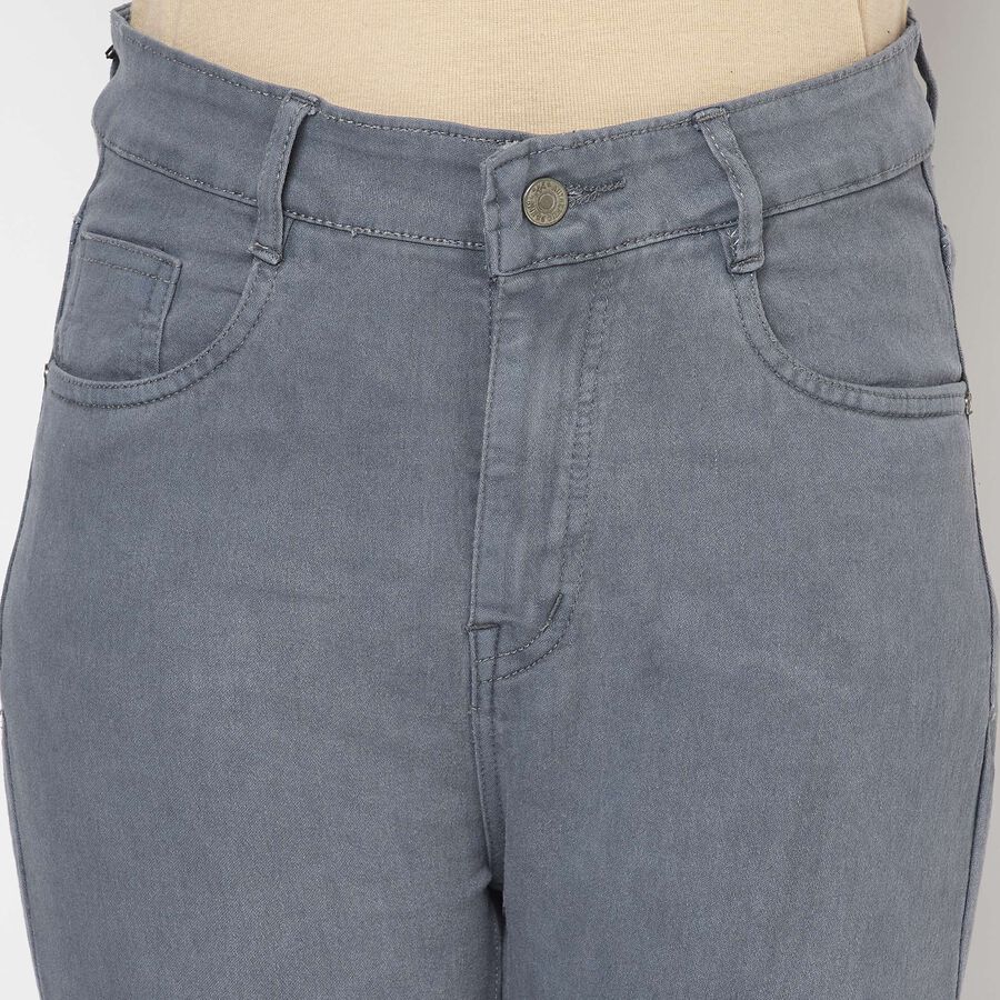High Rise Skinny Jeans, Dark Grey, large image number null