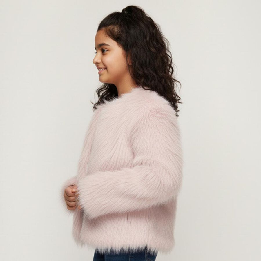 Girls' Jacket, Light Pink, large image number null