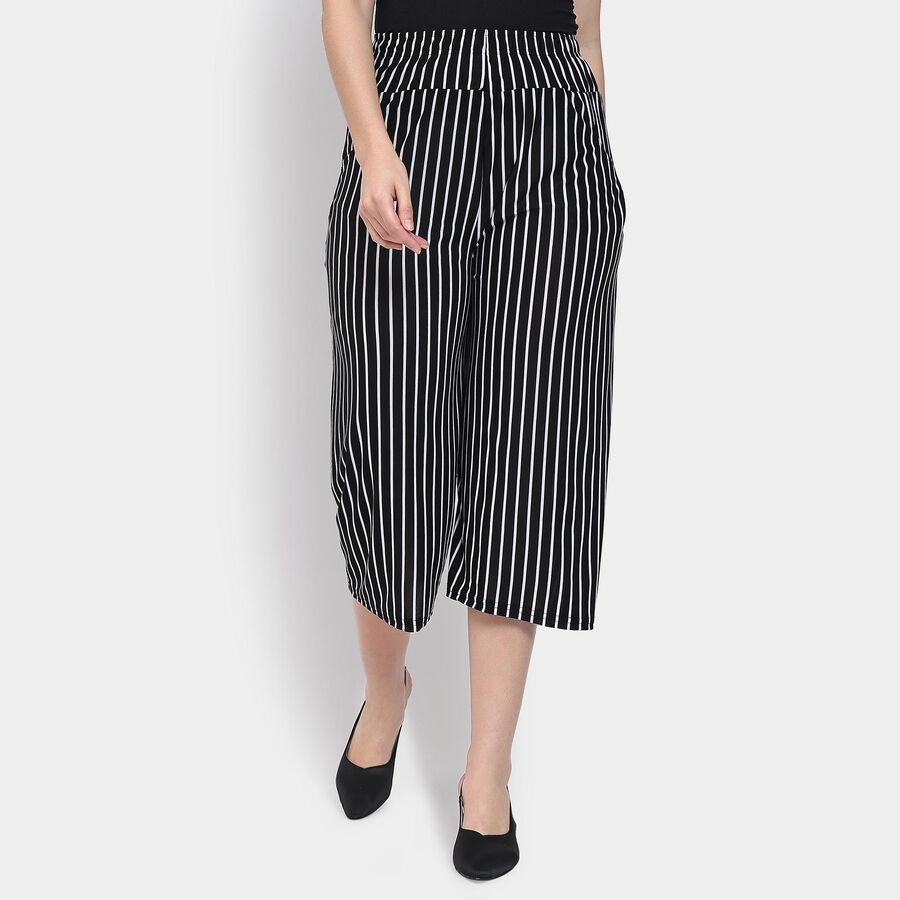 Ladies' Trousers , काला, large
