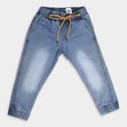 Boys Basic Wash Jeans, मध्यम नीला, small image number null