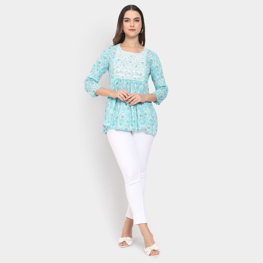 Ladies' Kurti , Light Blue, large image number null