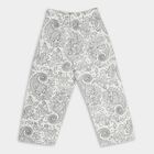 Girls' Capris, Mid Blue, small image number null