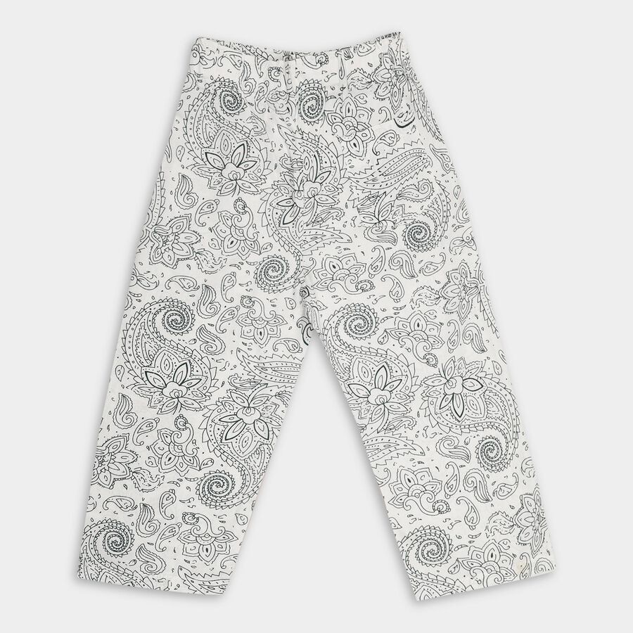 Girls' Capris, Mid Blue, large image number null