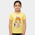 Girls' T-Shirt, Yellow, small