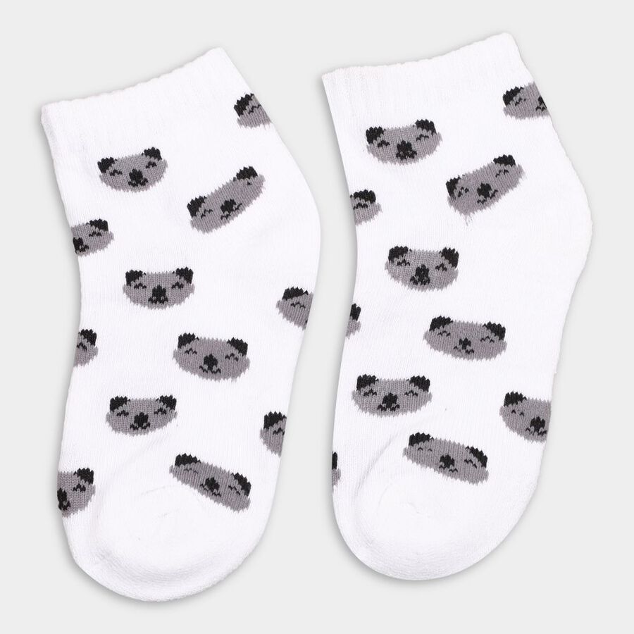 Boy's Socks (Pack of 2), Light Grey, large image number null