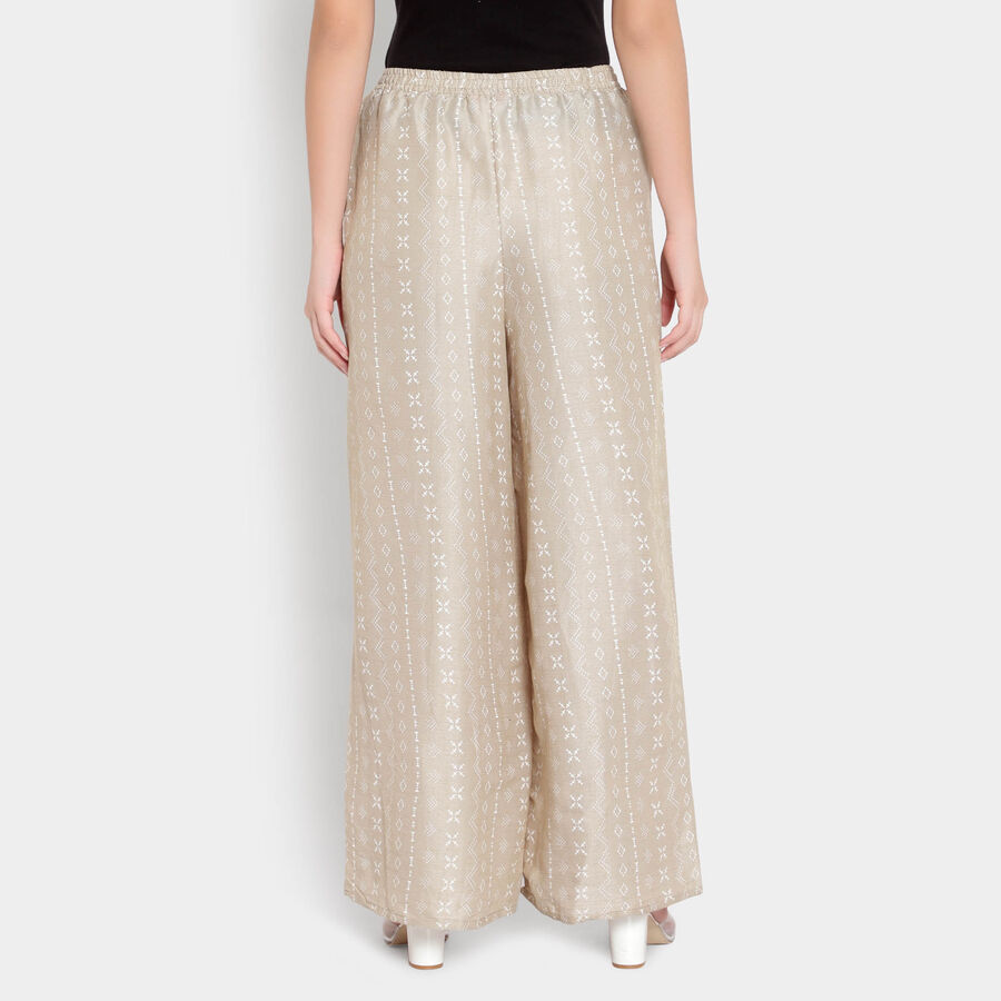 Printed Palazzo, Beige, large image number null