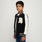 Boys' Sweatshirt, काला, small image number null