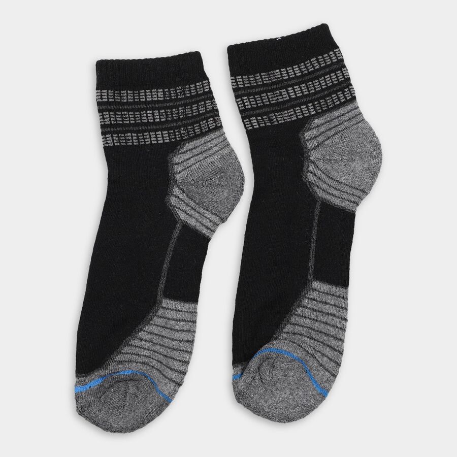 Men's Socks (Pack of 3), मिश्रित हल्का ग्रे, large image number null