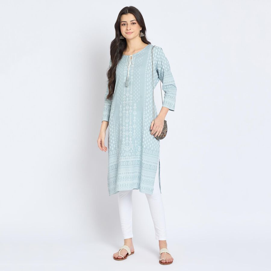 Ladies' Churidar, White, large image number null